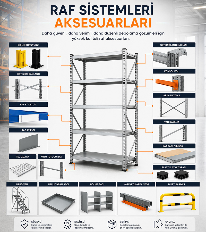 Raf Sistemi Aksesuarları